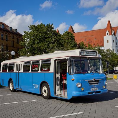 Kraftverkehr Bayern_Bussing Prafekt 13X_Rechte Stadtbus